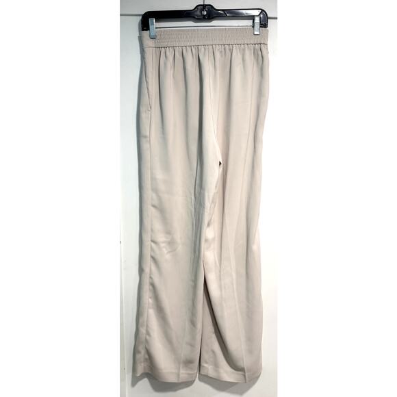 QUINCE Stretch Crepe Classic Trouser Pants Wide Leg Office Size 6 - Picture 4 of 6
